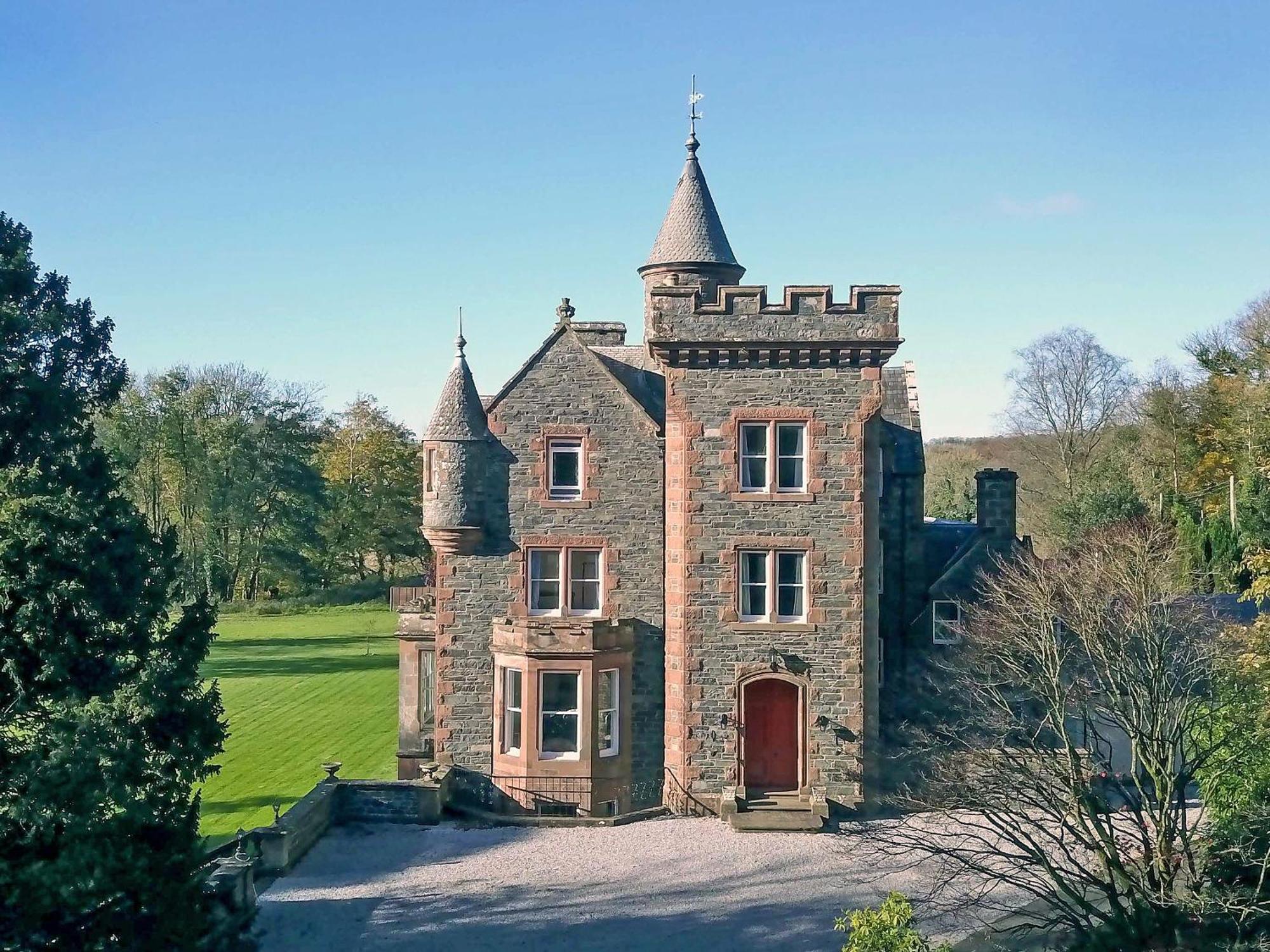 Machermore Castle Newton Stewart Exteriör bild